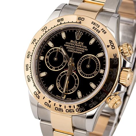 rolex daytona all black|rolex daytona two tone price.